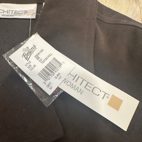 Architect Dark Brown Button Down Shirt - Picture 4 of 5